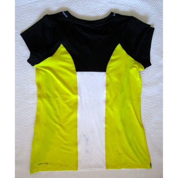 Slazenger Ladies' Sports Performance Top Large Yellow/Black/Whit - New with Tags - Picture 6 of 10